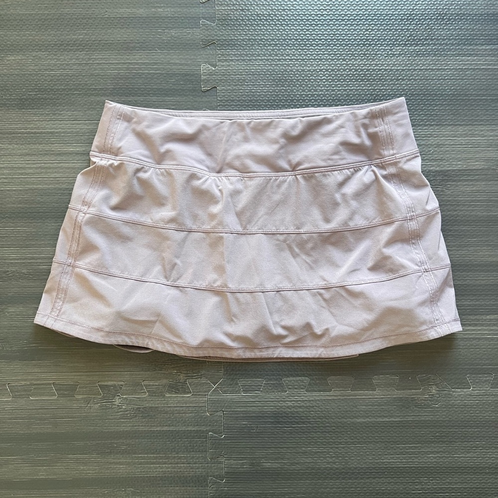 Lululemon Pace Rival Skirt in Dusty Dawn Size 8 Regular Length